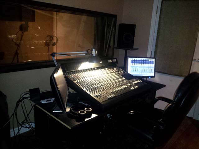 Musty Music Productions studio 2016