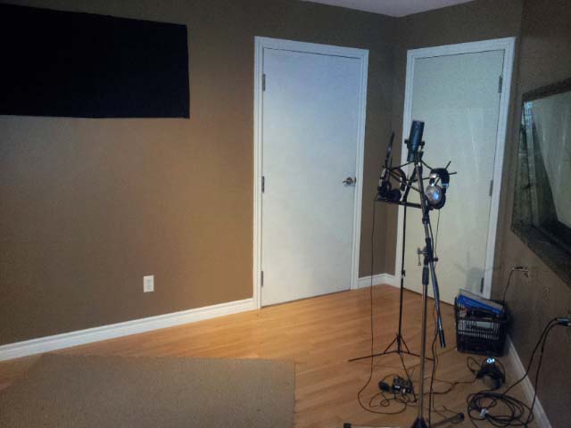 Musty Music Productions studio 2016